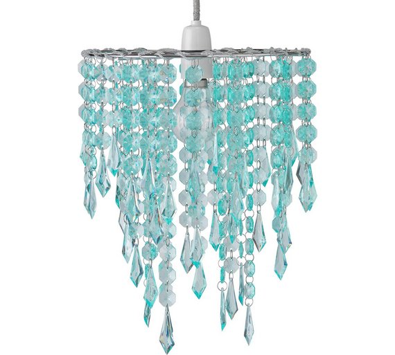 Buy HOME Beaded Light Shade - Duck Egg at Argos.co.uk - Your Online Shop for Lamp shades ...